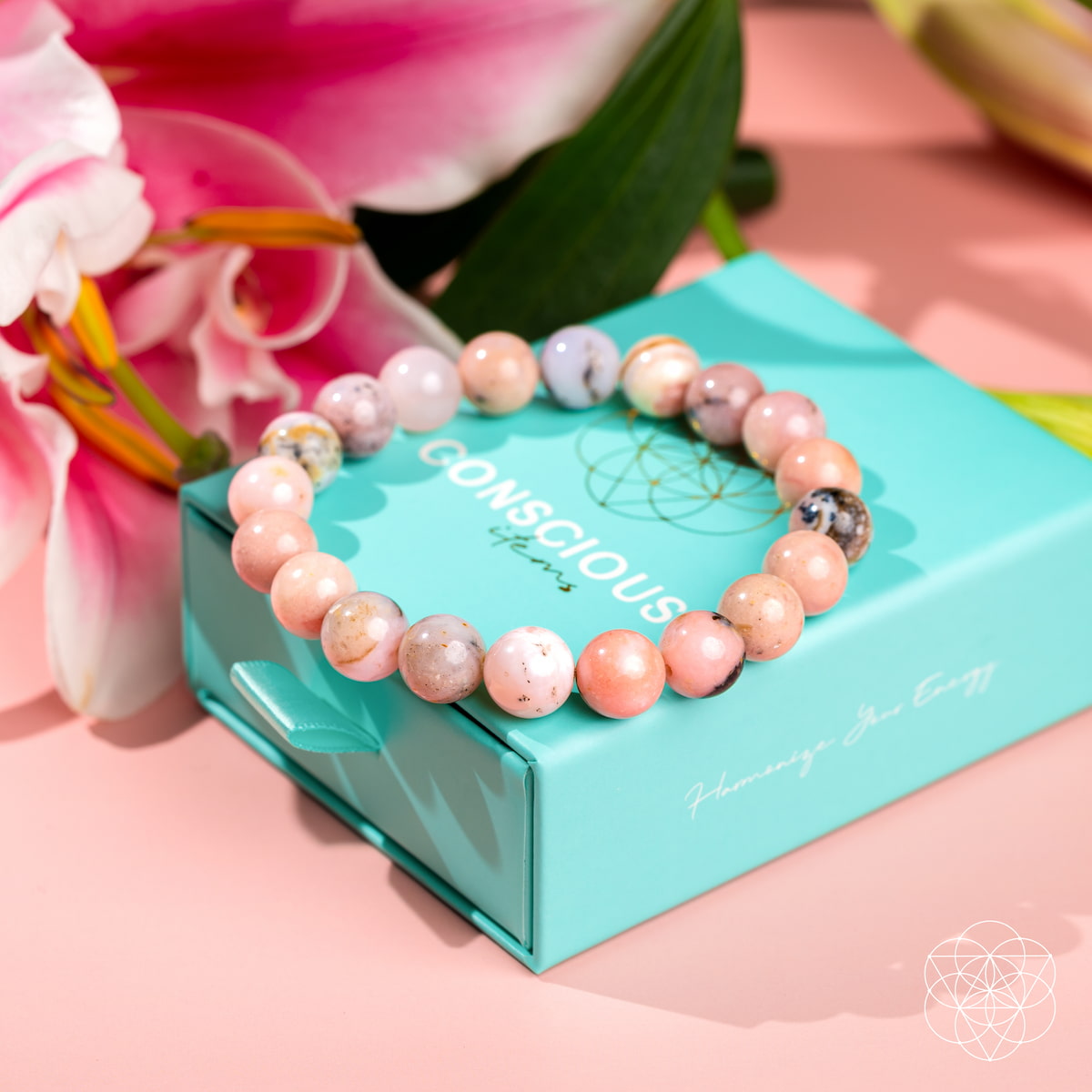 Repair My Heart - The Peruvian Pink Opal Bracelet Conscious Items