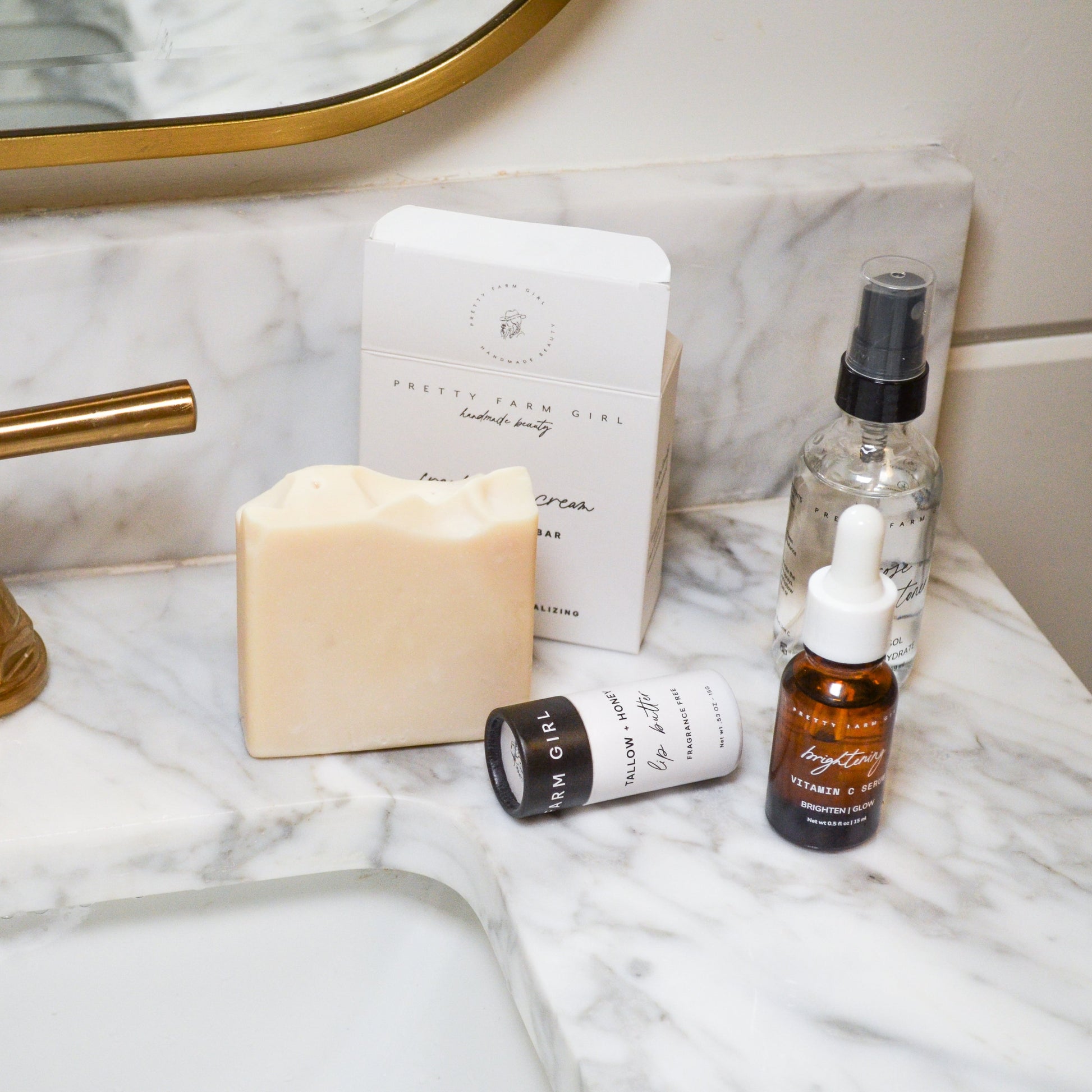 Rooted and Ready: Travel-Size Skincare Essentials Kit Pretty farm girl