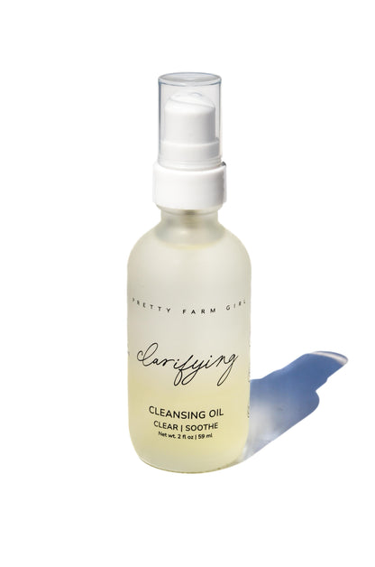 Clarifying Cleansing Oil for Acne Prone Skin Pretty farm girl