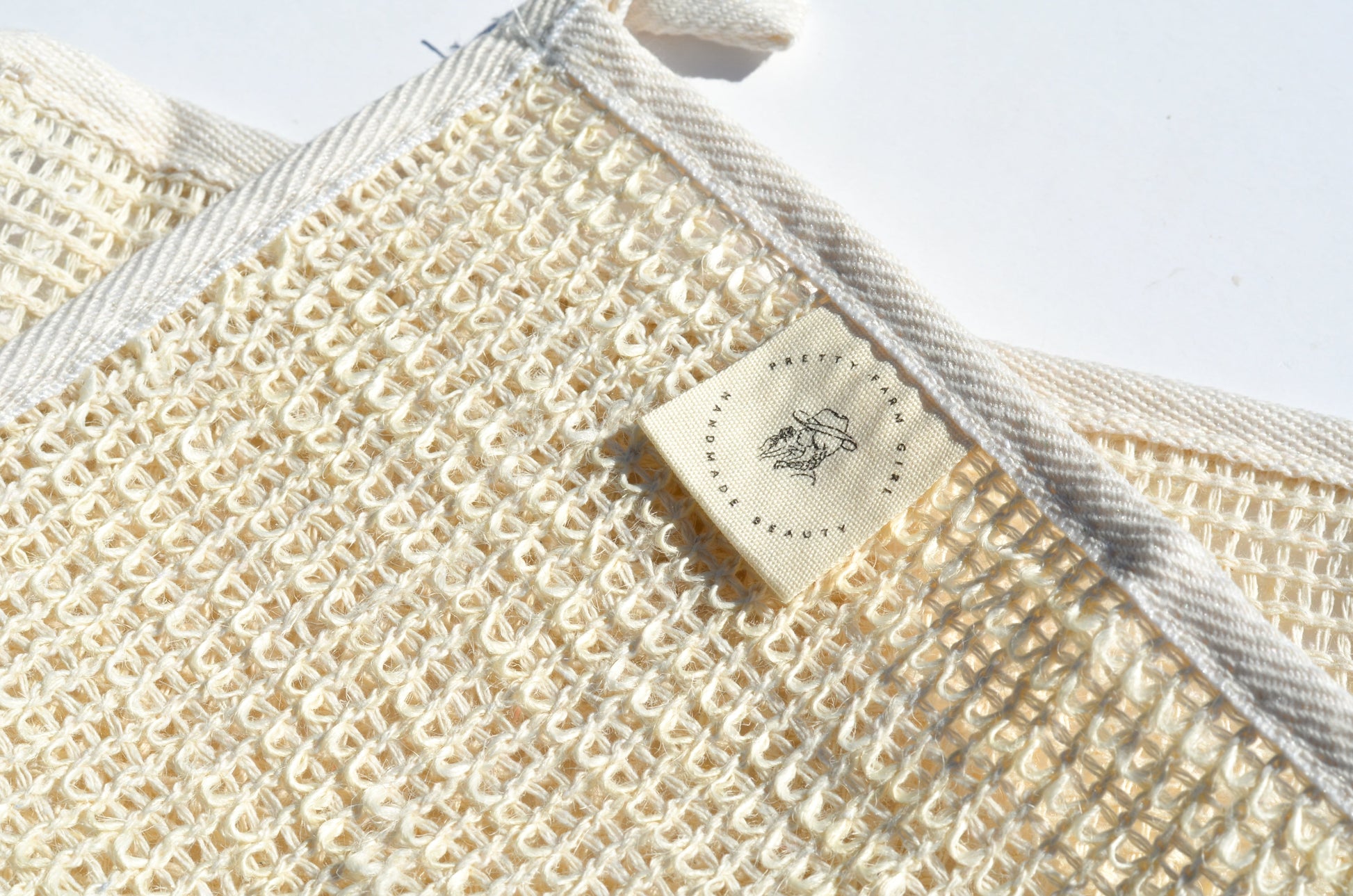 Sisal Exfoliating Wash Cloth Pretty farm girl