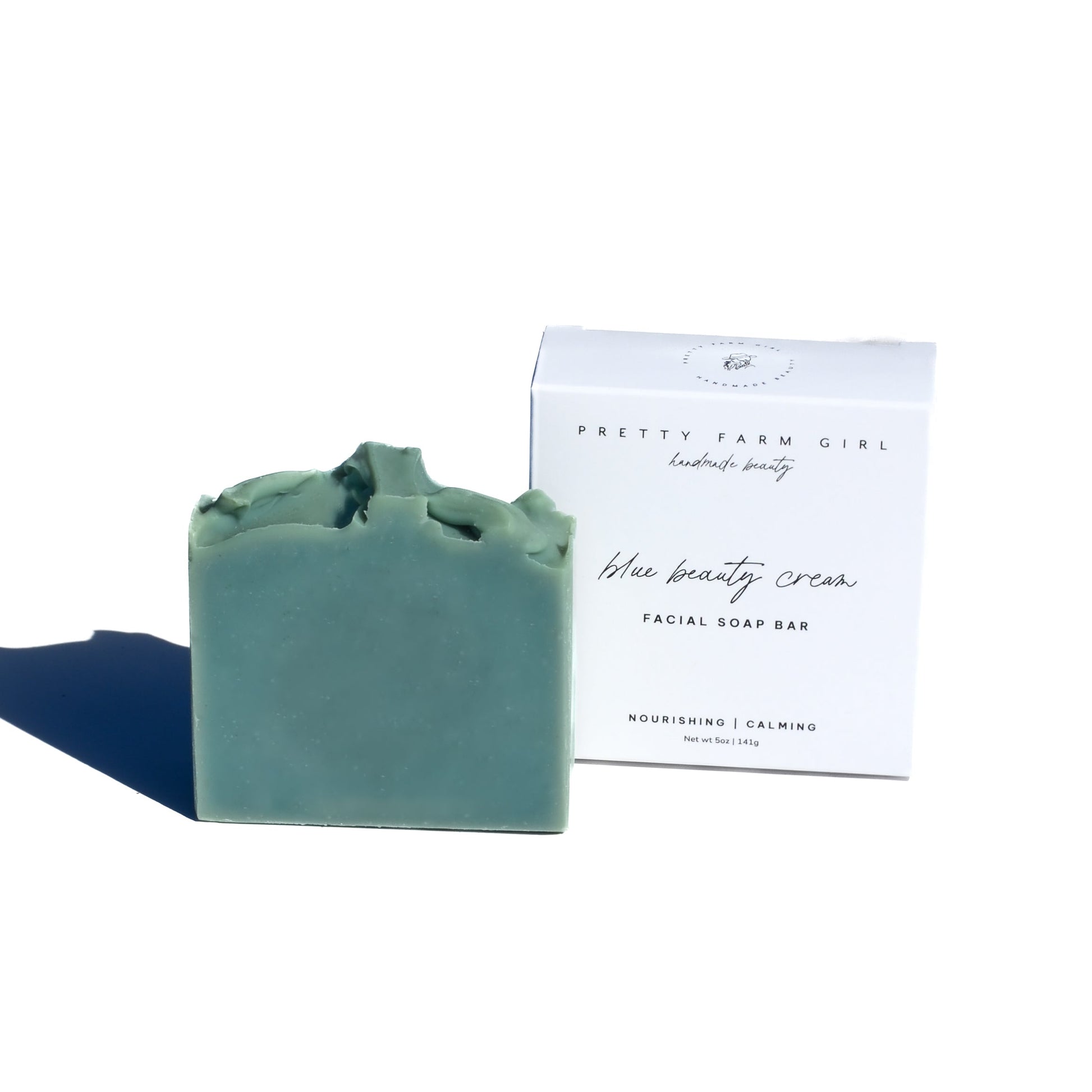 Blue Beauty Cream Facial Bar Pretty farm girl
