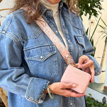 Clip & Go Strap w/RFID Pouch Diamond Pattern SaveTheGirls