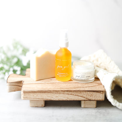 Double Cleansing Kit: Anti-Aging Pretty farm girl