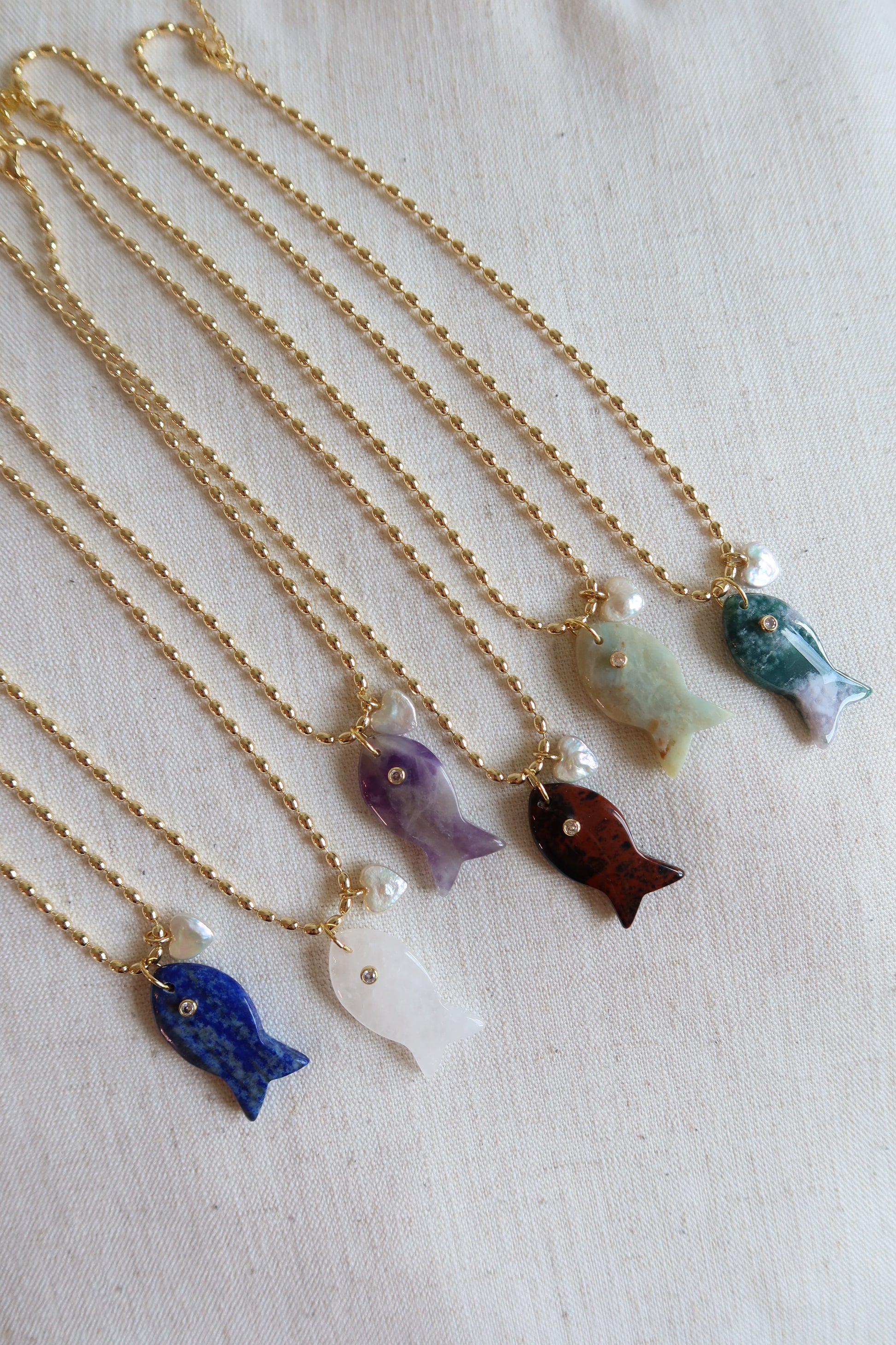 The Lucky Catch Necklace Lucky Goldie