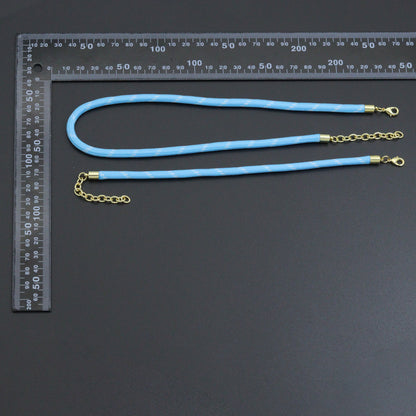 Vibrant Rope Cord Bracelet Necklace, Cord Necklace Bracelet, sku#EF830
