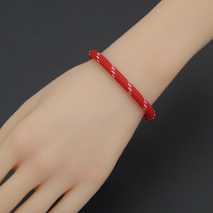 Vibrant Rope Cord Bracelet Necklace, Cord Necklace Bracelet, sku#EF830