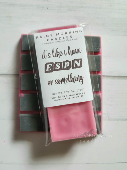 It's Like I Have ESPN or Something | Mean Girls Inspired Wax Melts Rainy Morning Candles