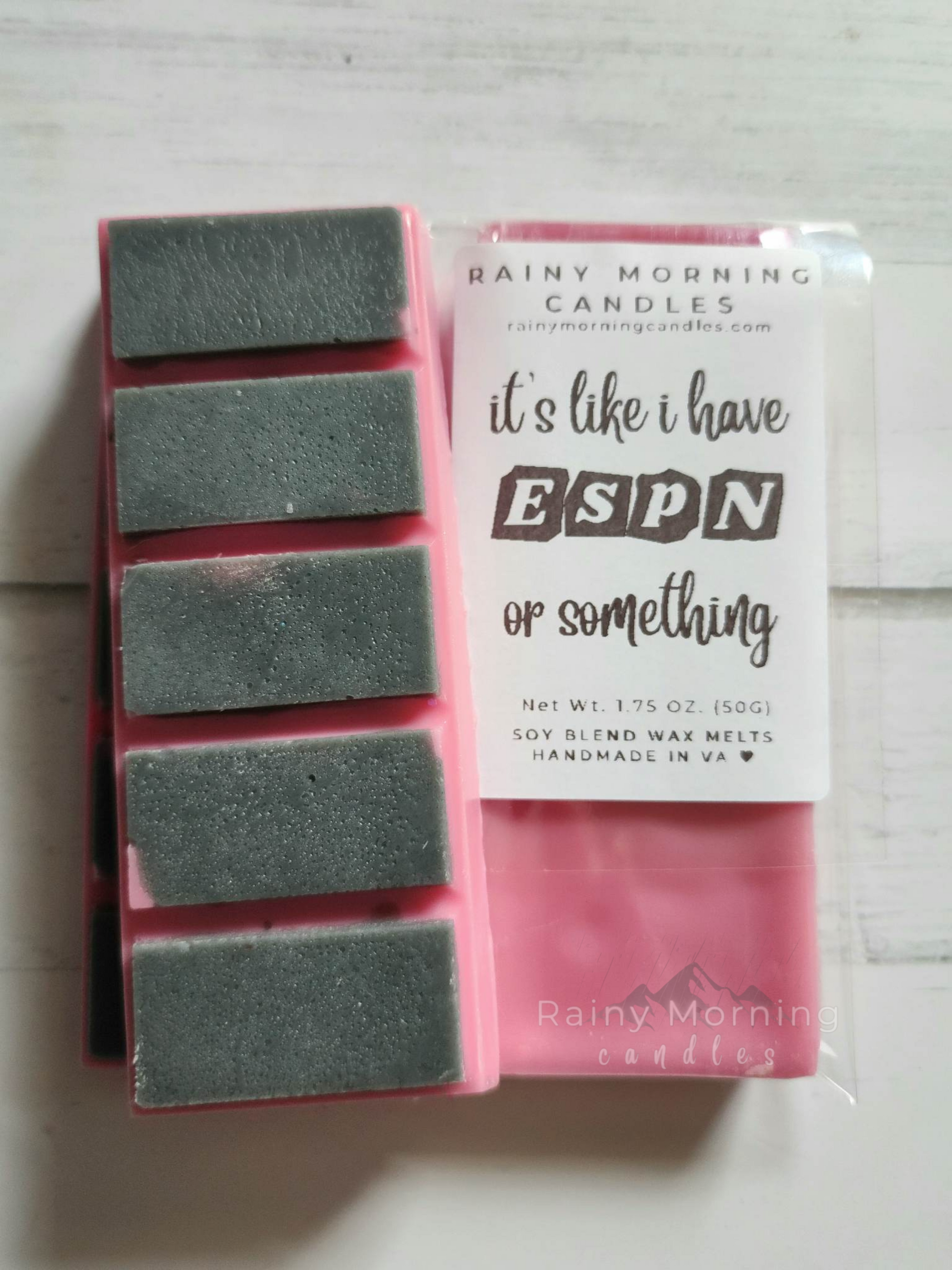It's Like I Have ESPN or Something | Mean Girls Inspired Wax Melts Rainy Morning Candles