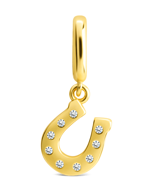Sterling Silver Horseshoe Charm