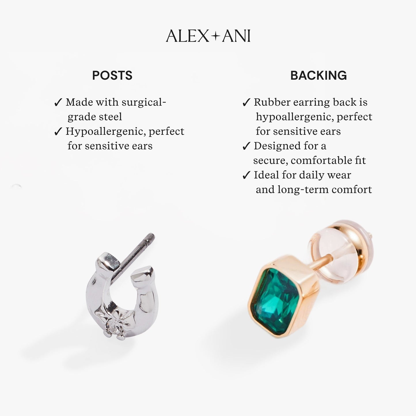 Path of Life Mini Stud Earrings ALEX AND ANI