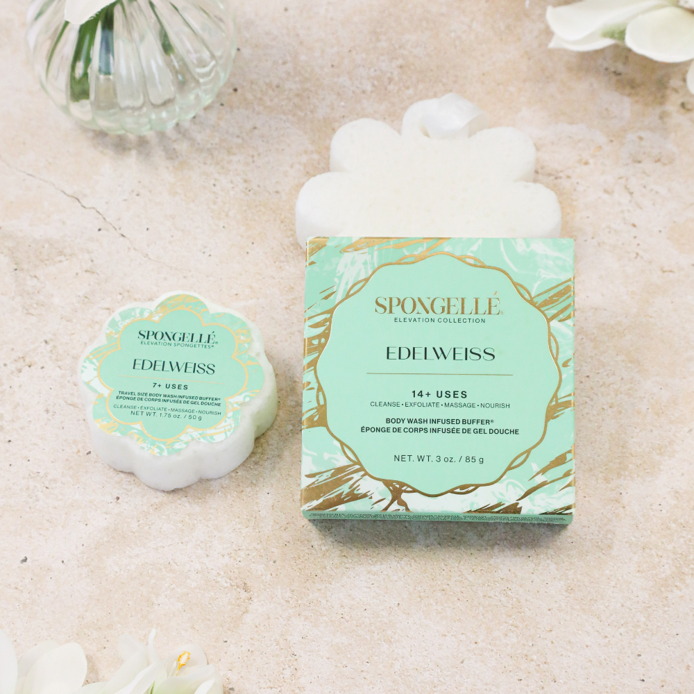 Edelweiss Body & Travel Buffer Set Spongellé