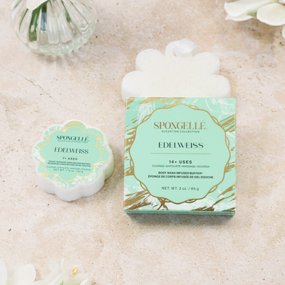 Edelweiss Body & Travel Buffer Set Spongellé