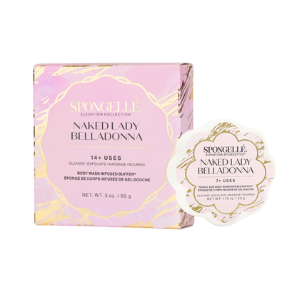 Naked Lady Belladonna Body & Travel Buffer Set Spongellé