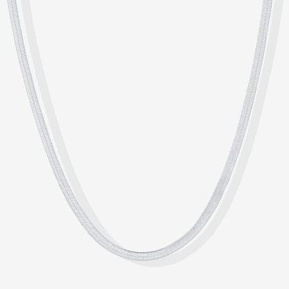 Emra Snake Chain Necklace – Sleek Sophistication & Versatility