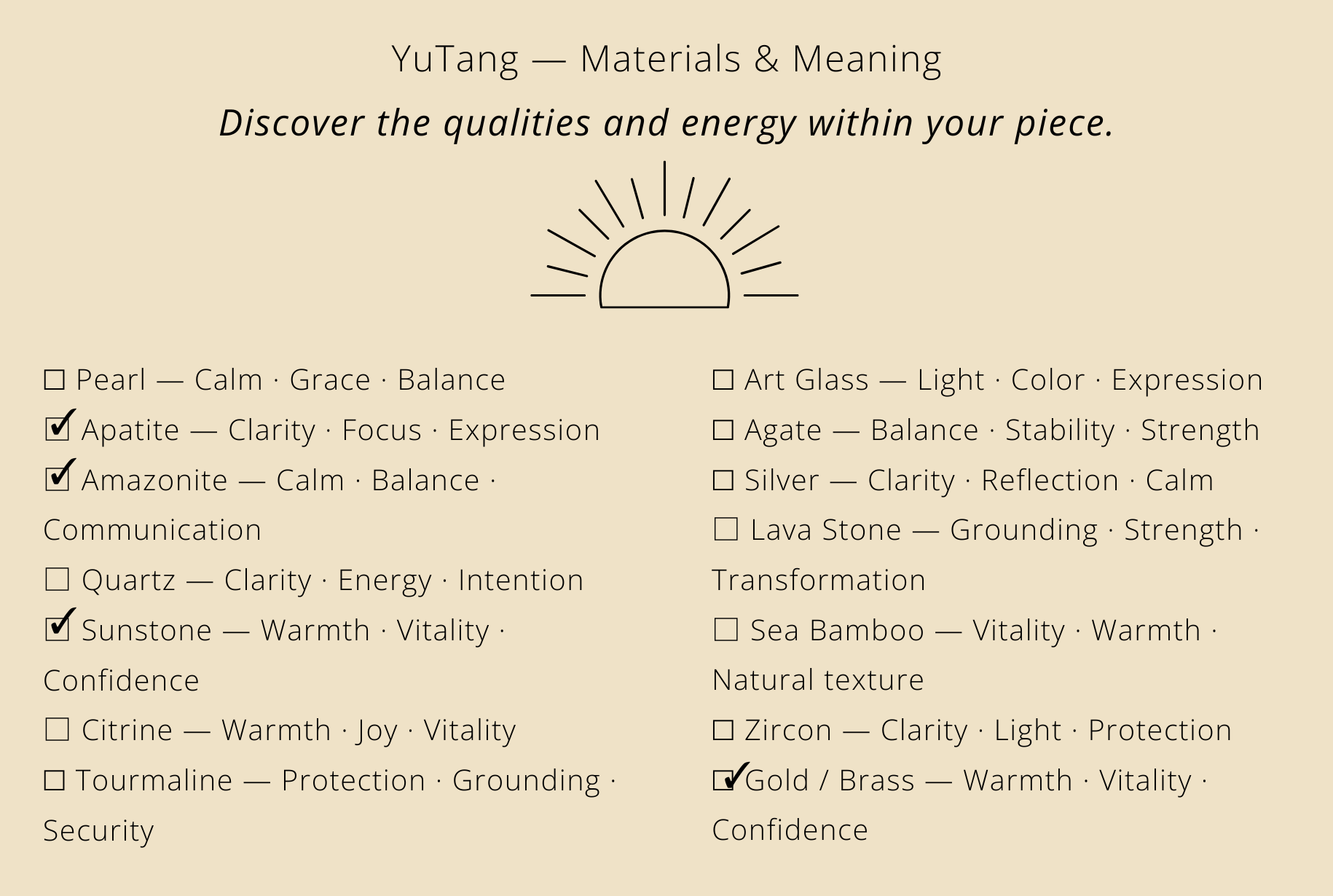 Aurora Solstice Necklace Maison YuTang