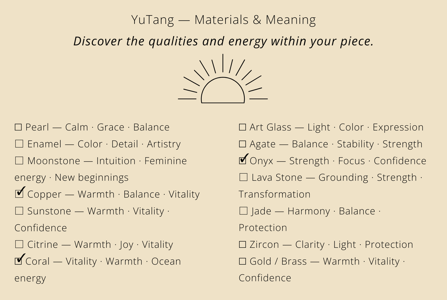 Ivory & Noir Relic Drops Maison YuTang