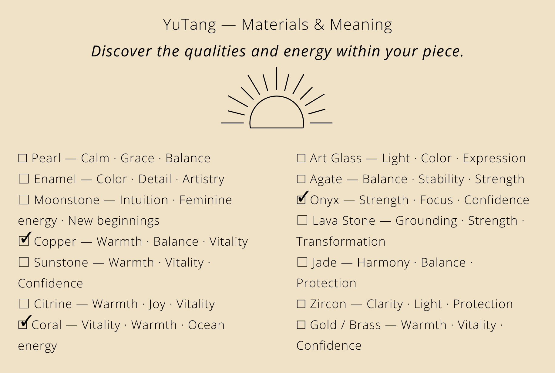Ivory & Noir Relic Drops Maison YuTang