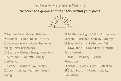 Trinity Orbit Necklace Maison YuTang
