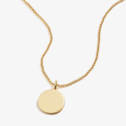 Circle Charm Necklace, 21'' ALEX AND ANI