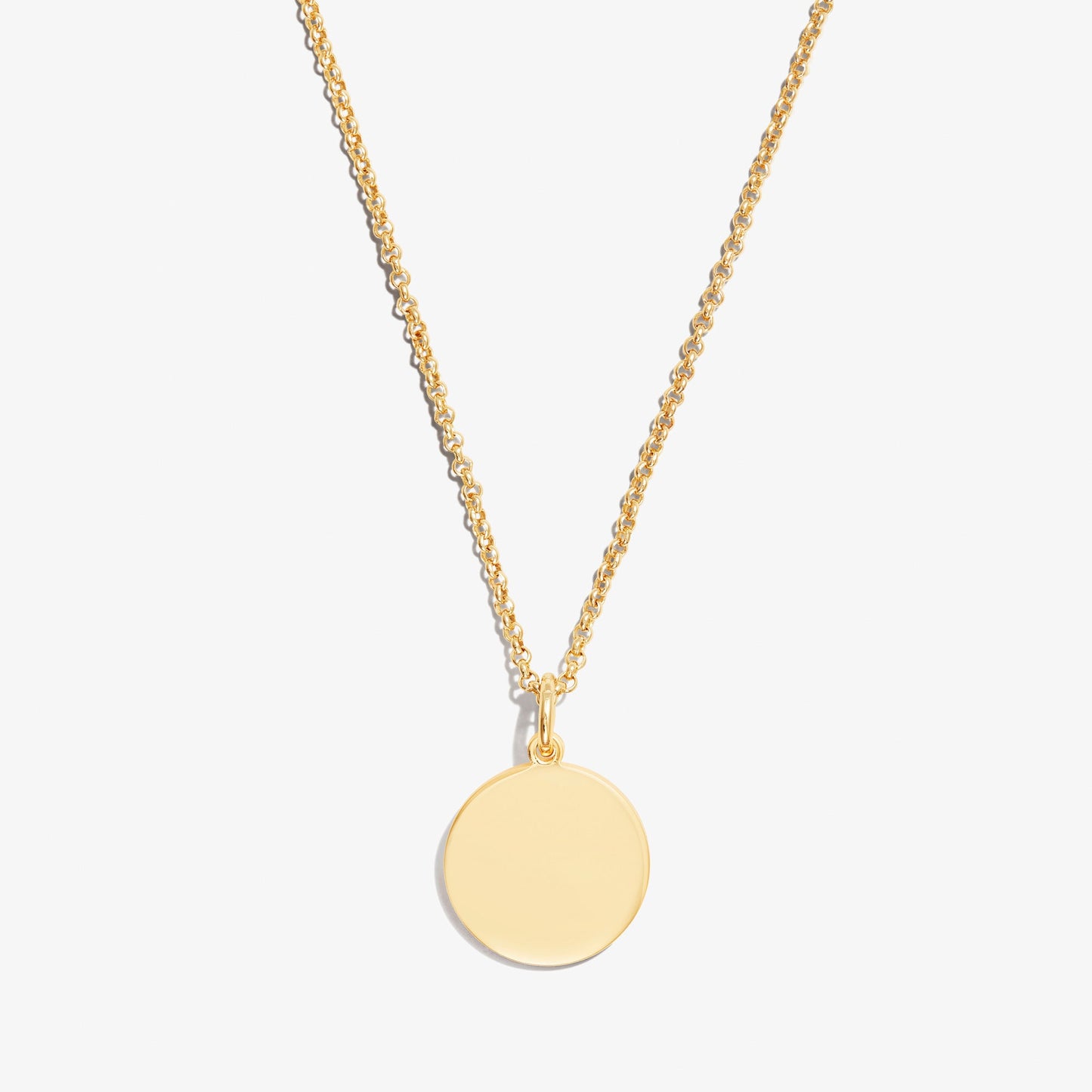 Circle Charm Necklace, 21'' ALEX AND ANI