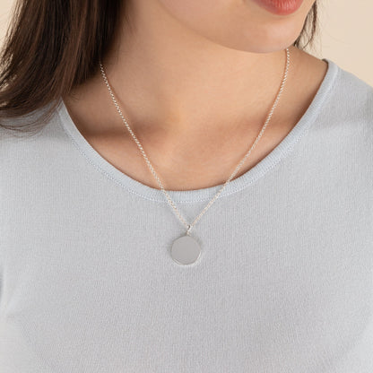 Circle Charm Necklace, 21'' ALEX AND ANI