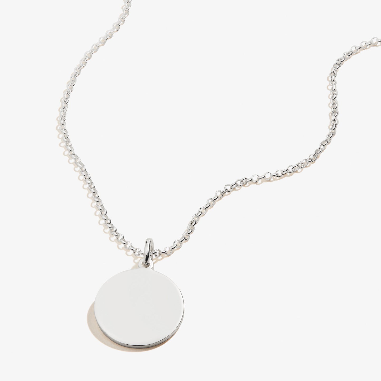 Circle Charm Necklace, 21'' ALEX AND ANI