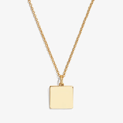Square Charm Necklace, 21'' ALEX AND ANI