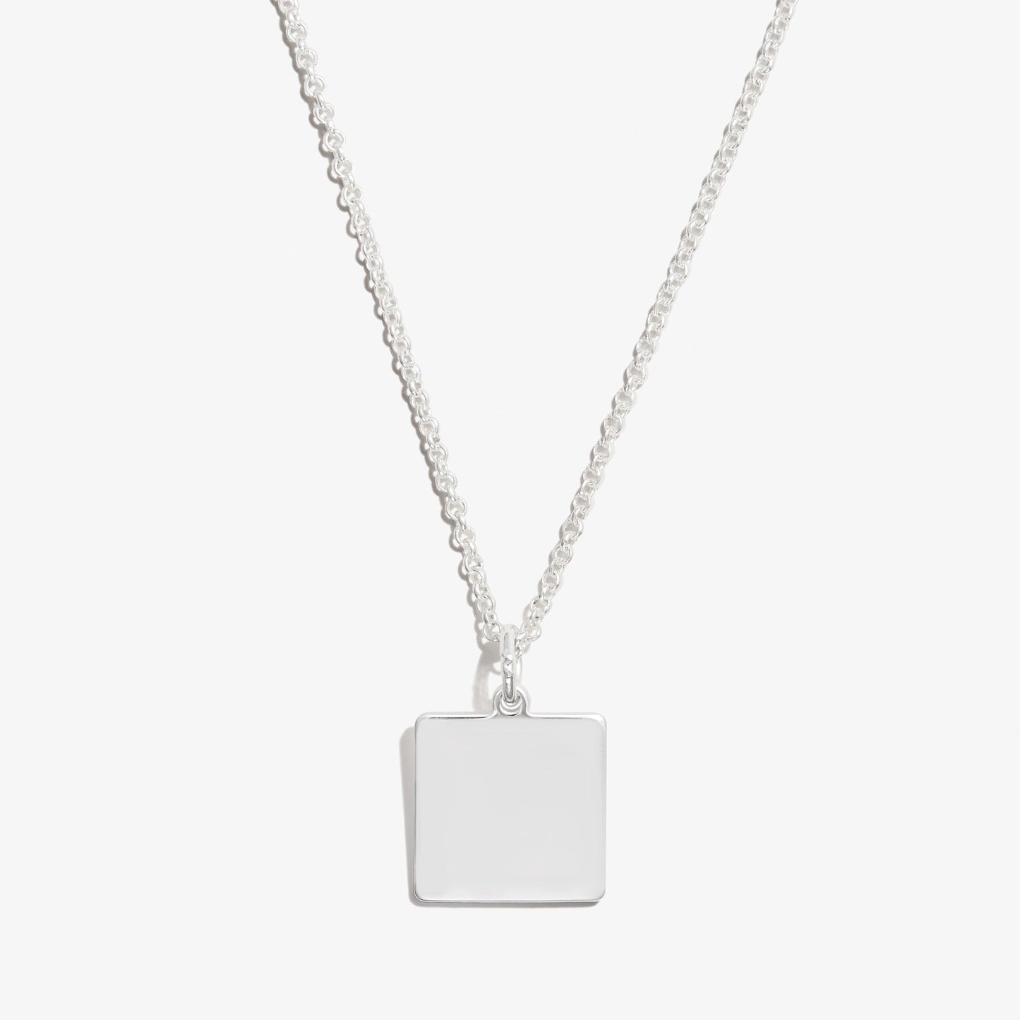 Square Charm Necklace, 21'' ALEX AND ANI
