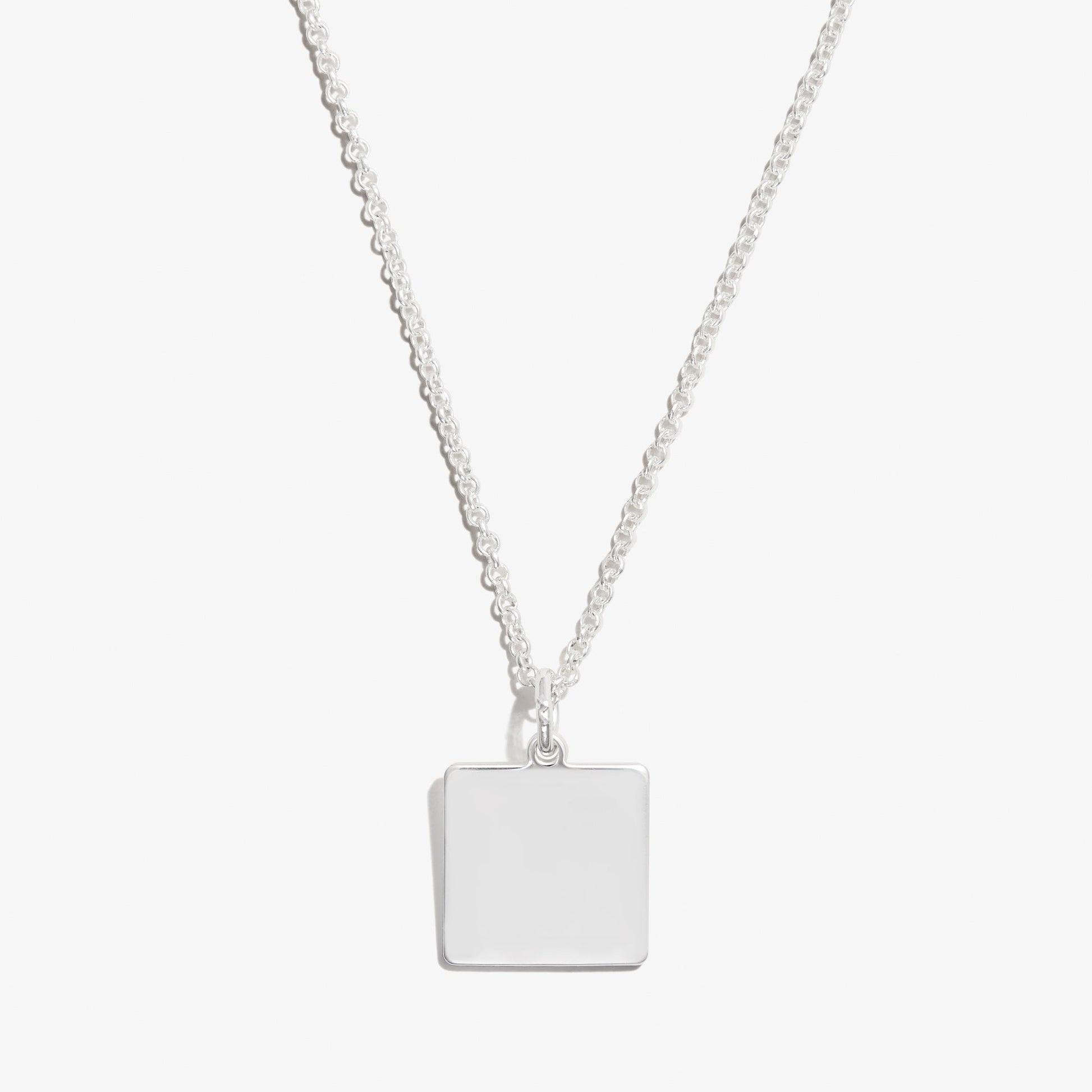 Square Charm Necklace, 21'' ALEX AND ANI