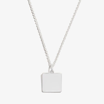 Square Charm Necklace, 21'' ALEX AND ANI