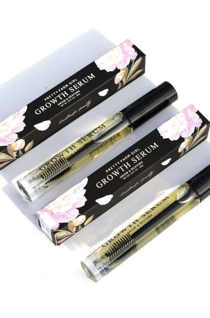 Eyelash + Eyebrow Growth Serum Pretty farm girl
