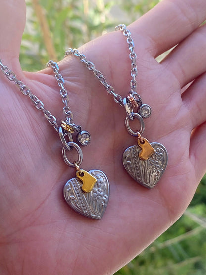 SPIRITED HEART NECKLACE Bellaforma Jewelry