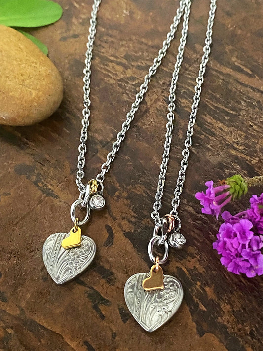 SPIRITED HEART NECKLACE Bellaforma Jewelry
