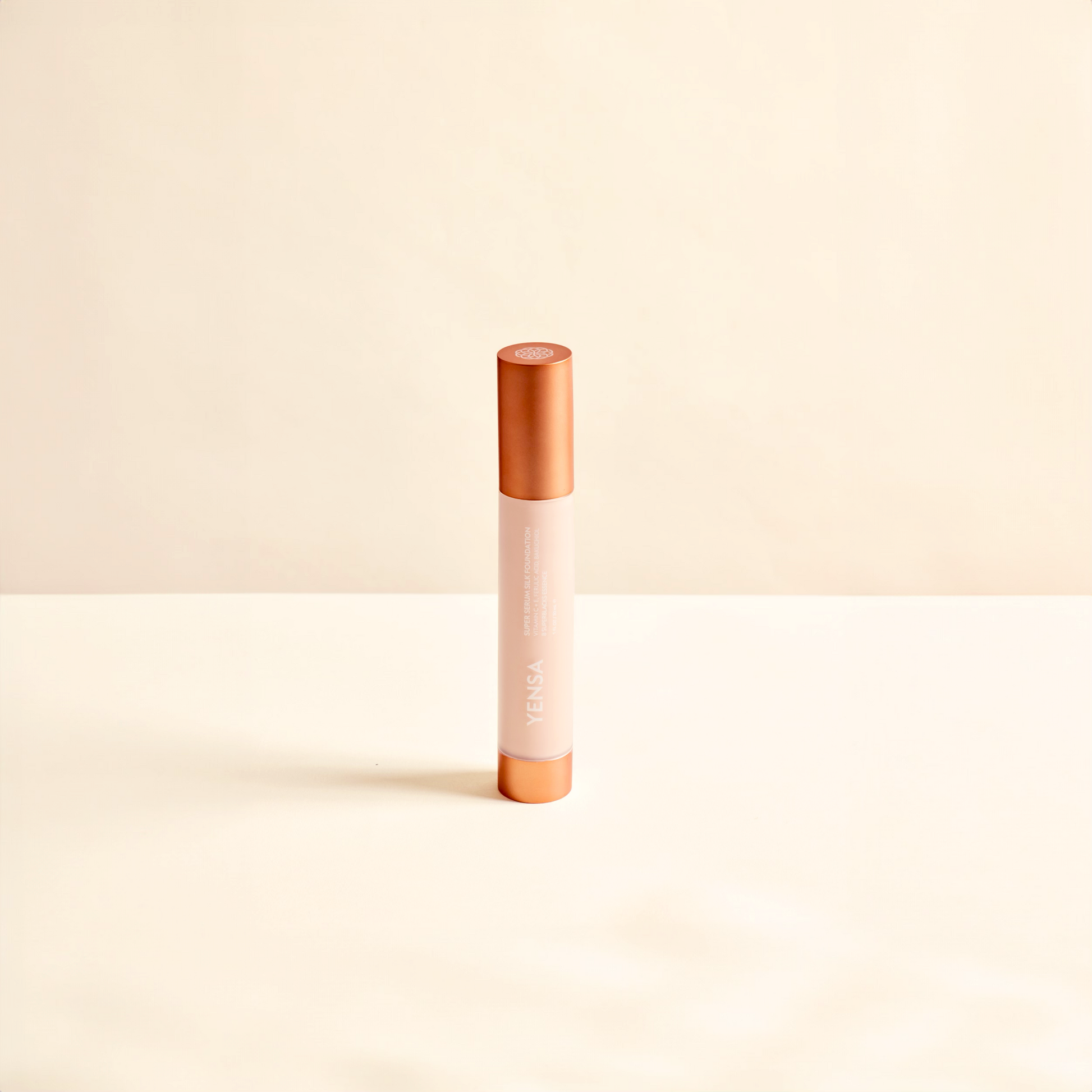 Super Serum Silk Natural Glow Hydrating Peptide Foundation For Radiant Skin YENSA