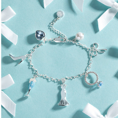 Bridal Multi-Charm Bracelet ALEX AND ANI