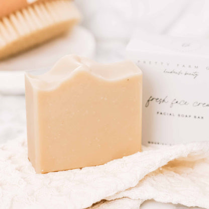 Fresh Face Cream Facial Bar Pretty farm girl