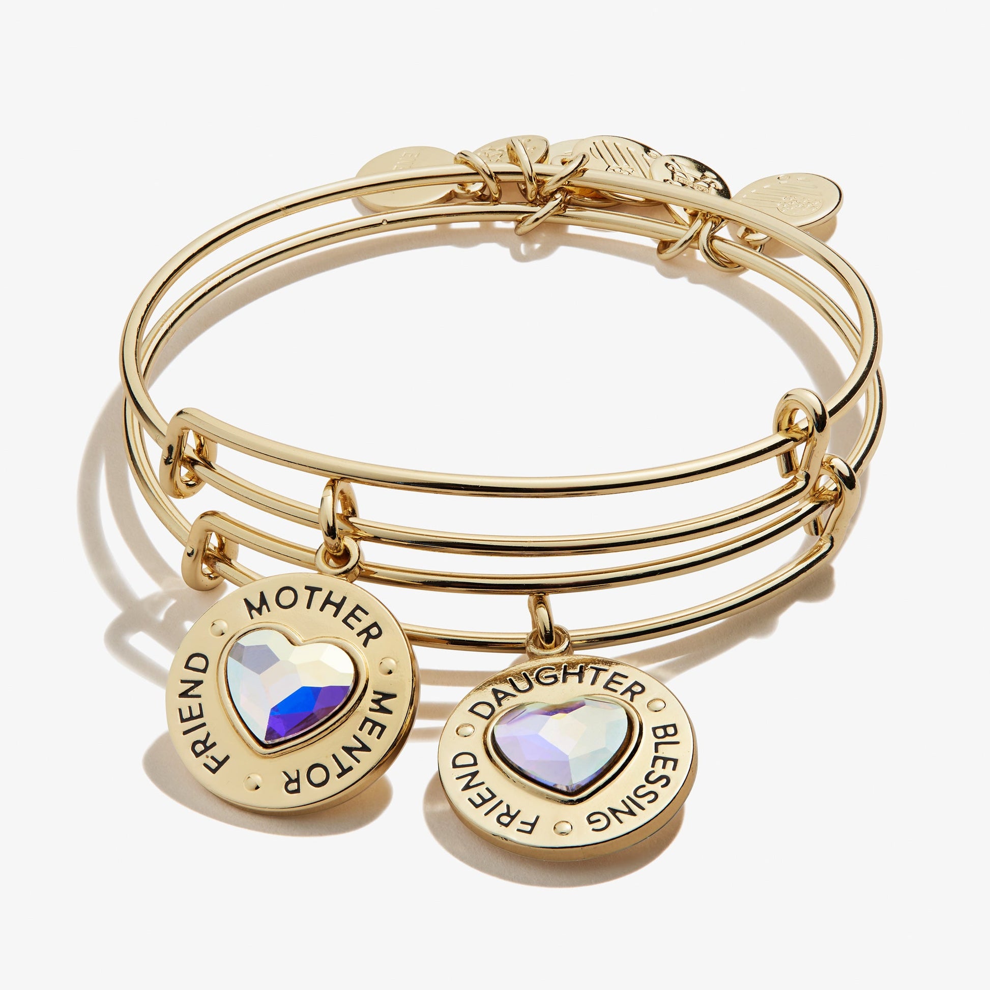 Mother Daughter Charm Bangles, Set of 2 ALEX AND ANI