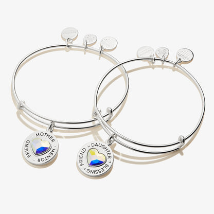 Mother Daughter Charm Bangles, Set of 2 ALEX AND ANI