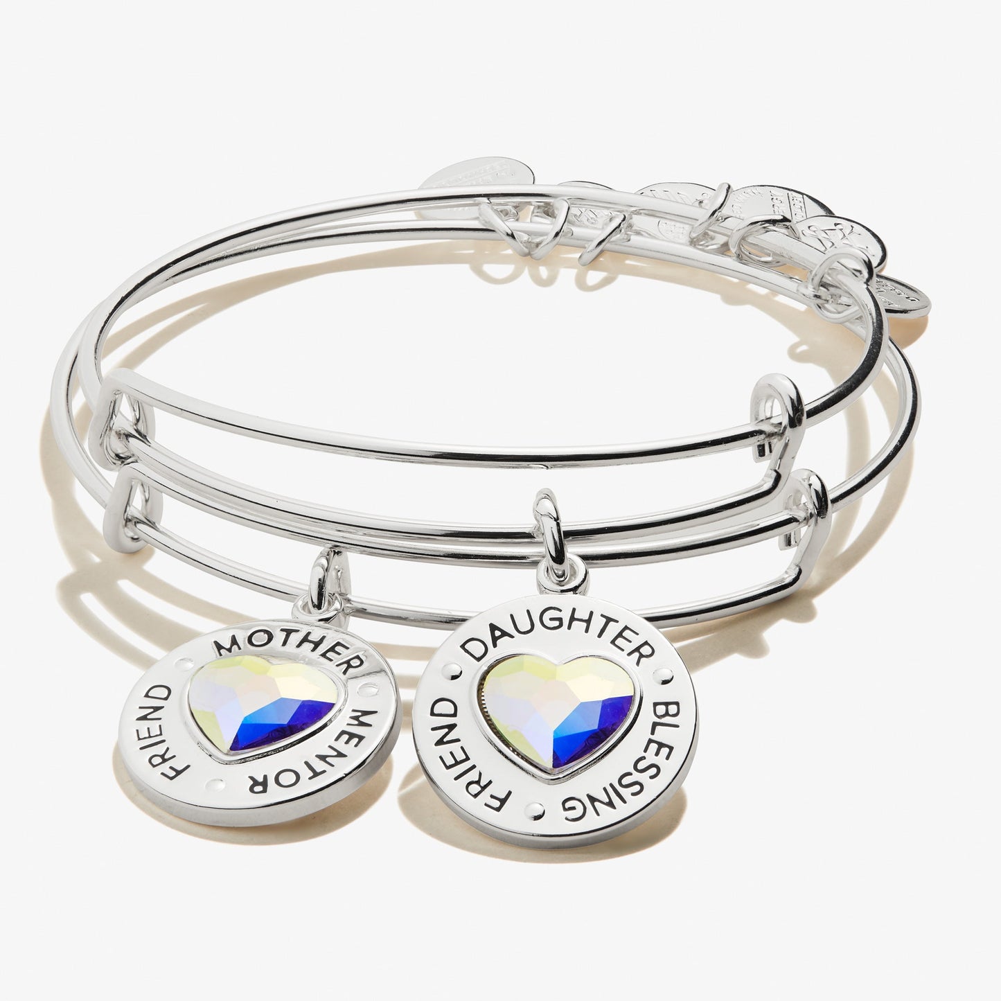 Mother Daughter Charm Bangles, Set of 2 ALEX AND ANI