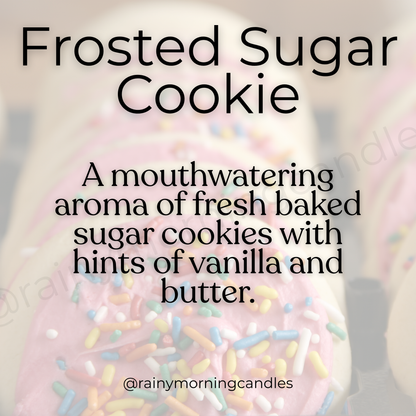 Frosted Sugar Cookies | Wax Melts Rainy Morning Candles