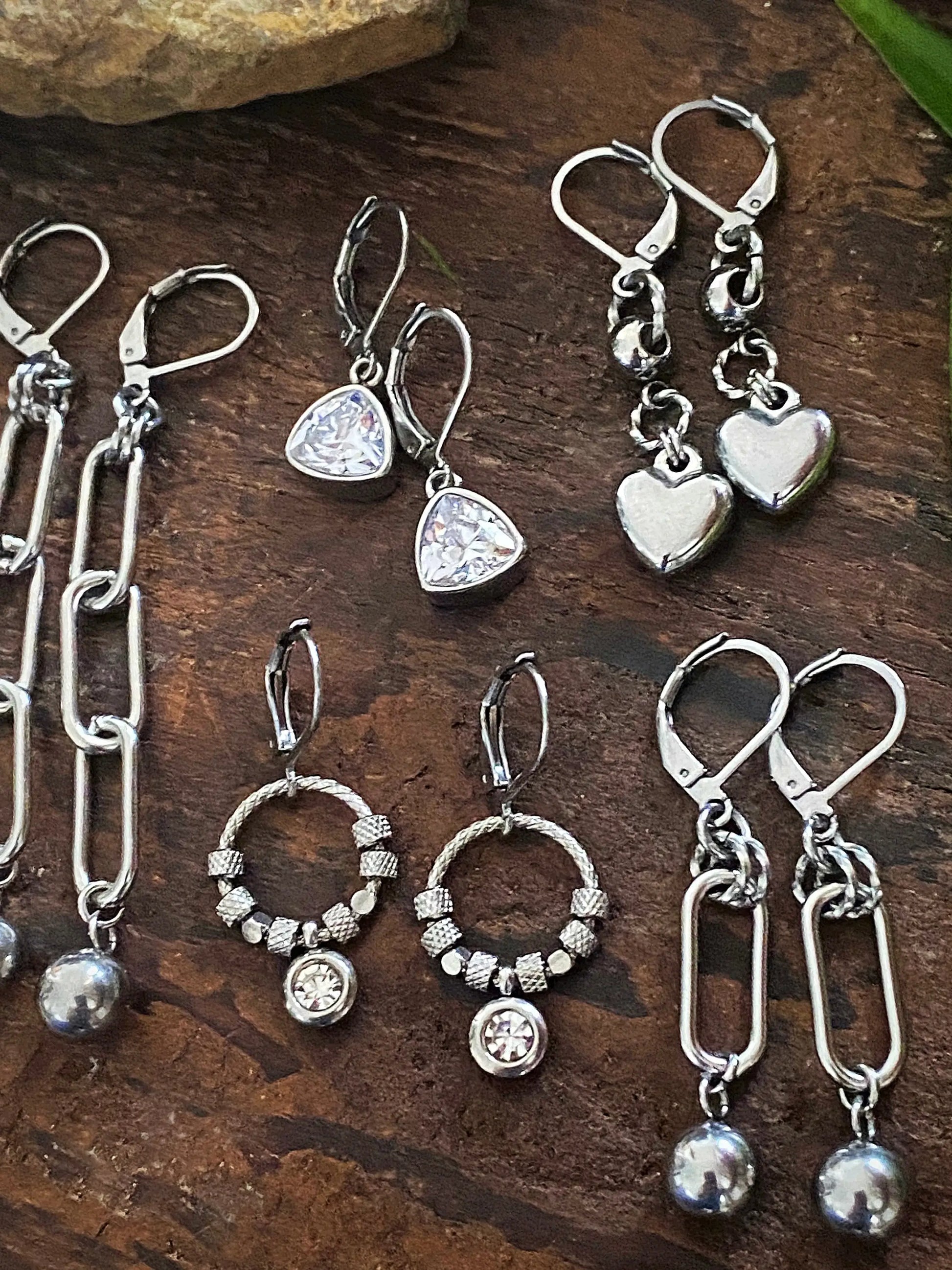 HALO SHIMMER EARRINGS Bellaforma Jewelry