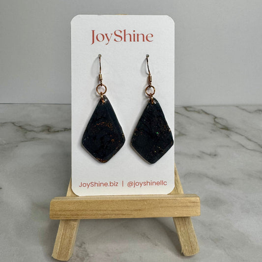 Shadow & Light Earrings | Handmade Polymer Clay Earrings | JoyShine