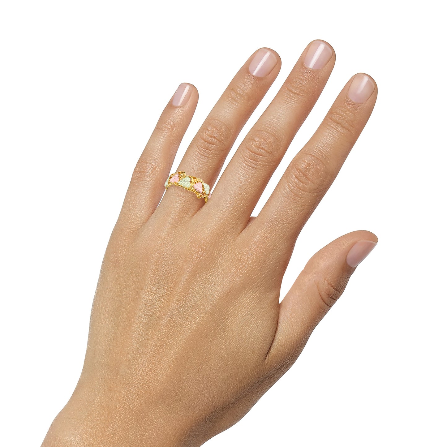 Beautiful Grapes - Black Hills Gold Ladies Ring