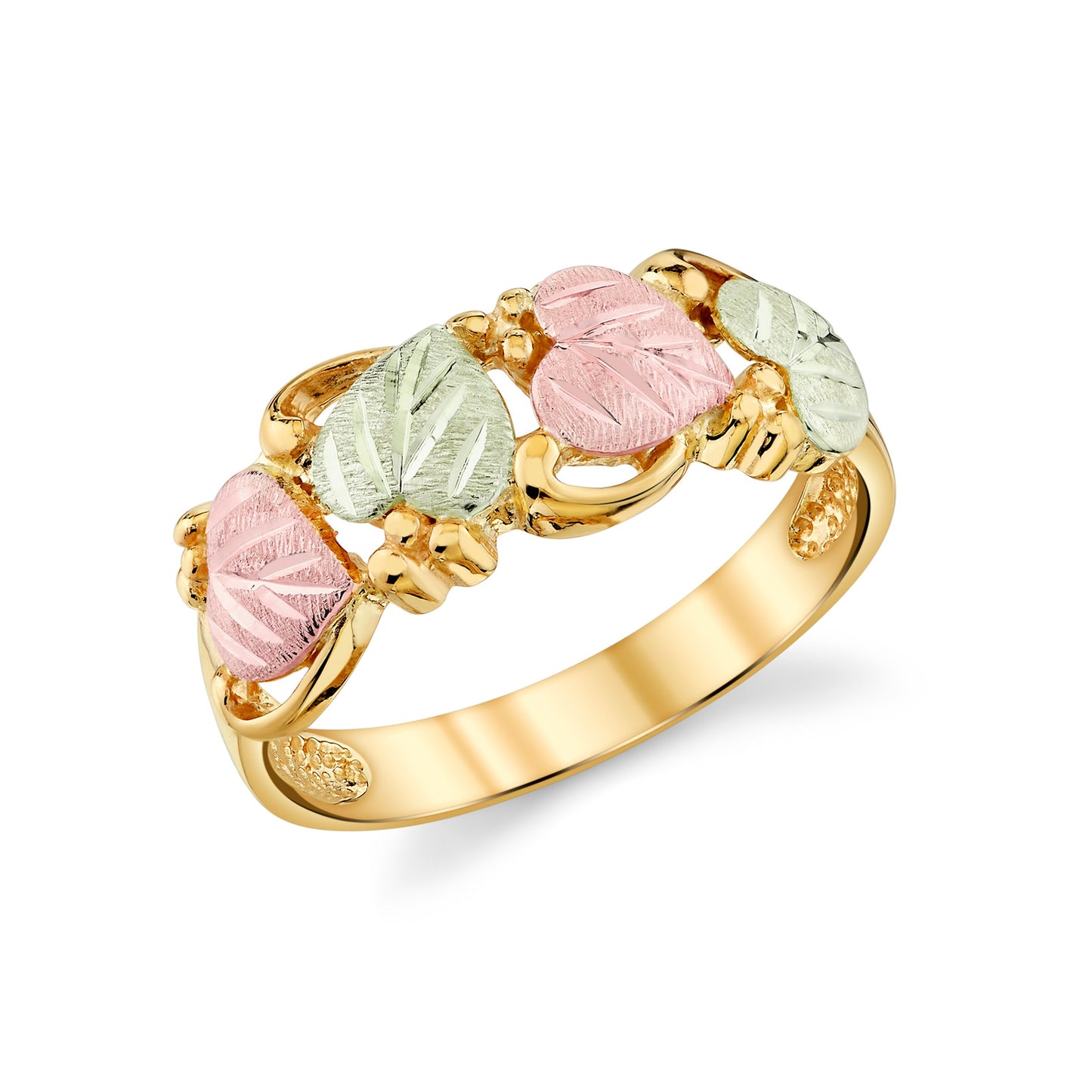 Traditional V - Black Hills Gold Ladies Ring
