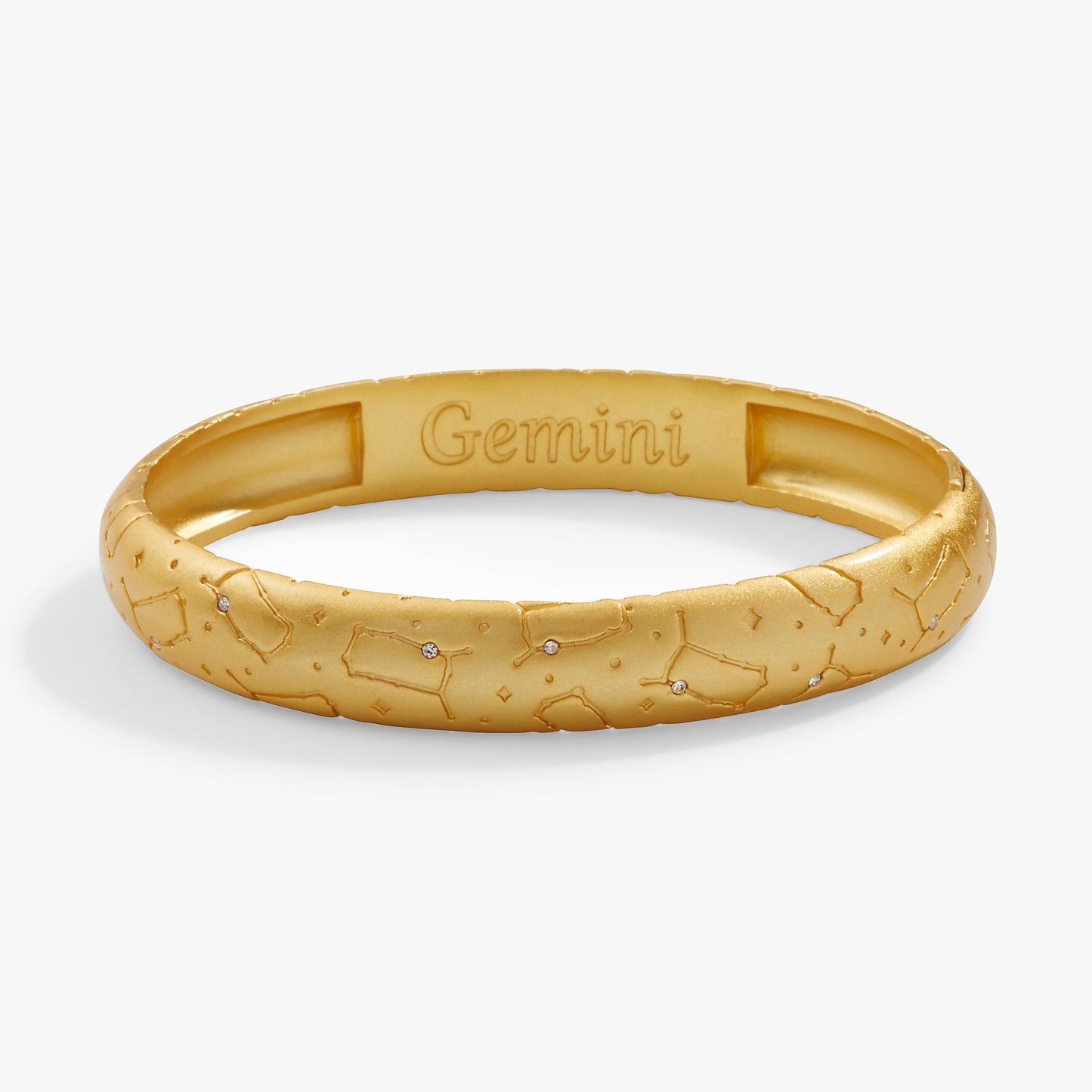 Gemini Zodiac Hinge Bangle ALEX AND ANI