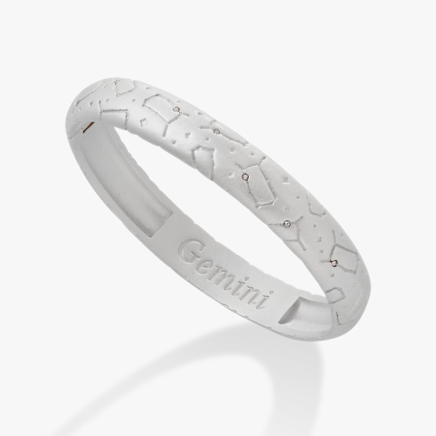 Gemini Zodiac Hinge Bangle ALEX AND ANI