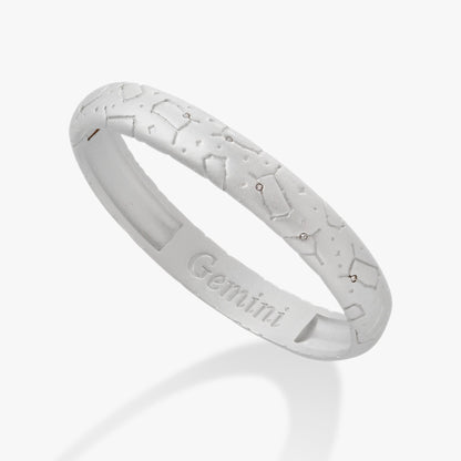 Gemini Zodiac Hinge Bangle ALEX AND ANI