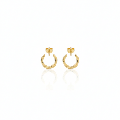 Huggies Waterproof Infinity Hoop Earrings