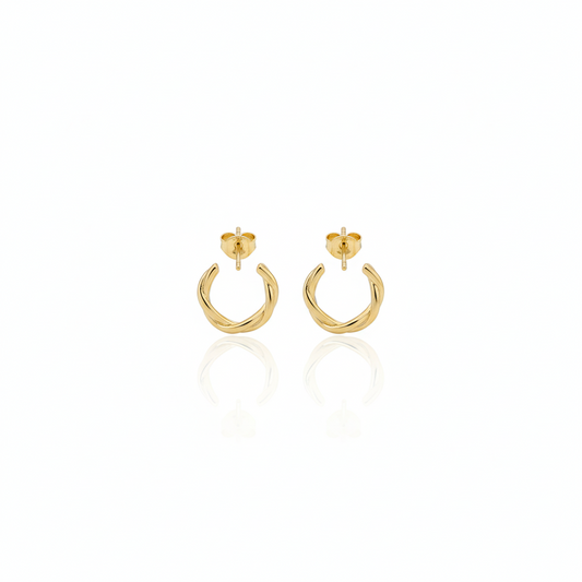Huggies Waterproof Infinity Hoop Earrings