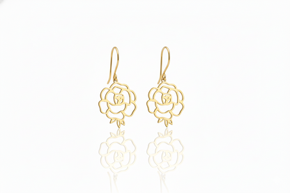 Birth Flower Earrings - Dazzling Floral Designs